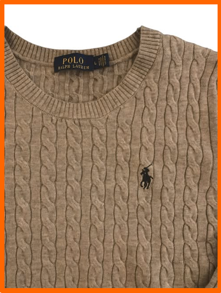 Ralph Lauren Torsadé Col Rond Homme