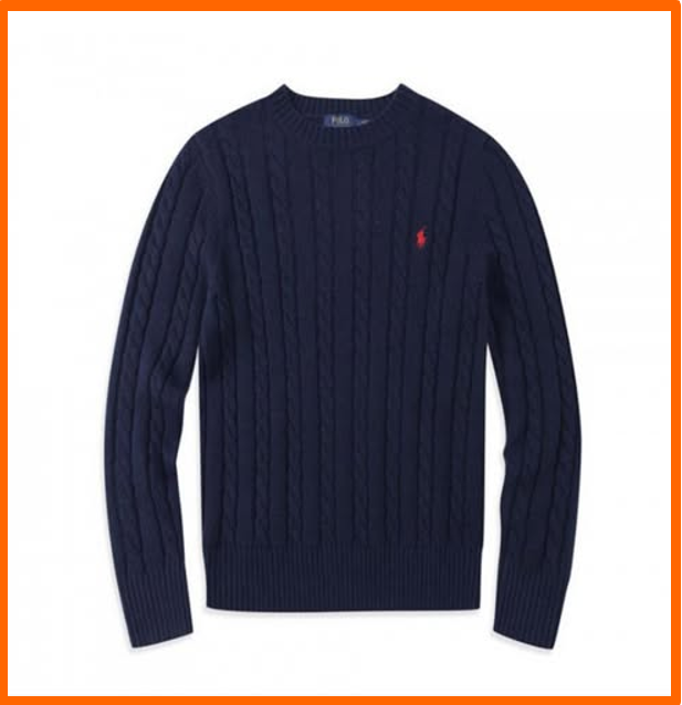 Ralph Lauren Torsadé Col Rond Homme